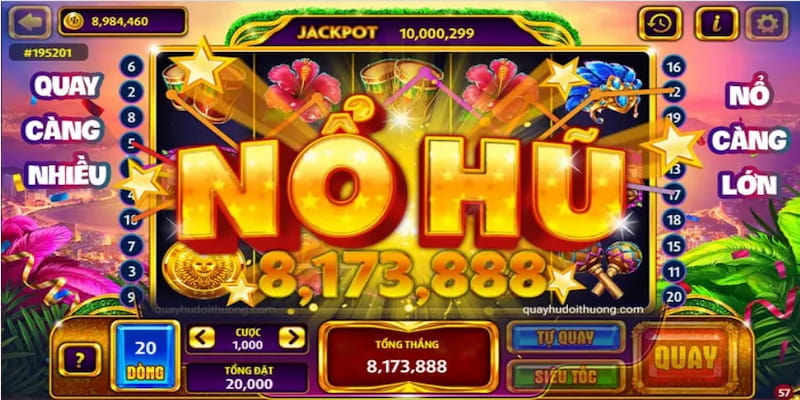 Các game nổ hũ phổ biến tại Net88